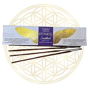 Incenso Goloka Vareta Linha Arcanjos - Zadkiel