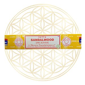 Incenso Premium Satya de Vareta Sândalo 15g
