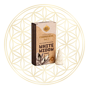 Incenso Sagrada Madre Cone Linha Cannabis White Widow
