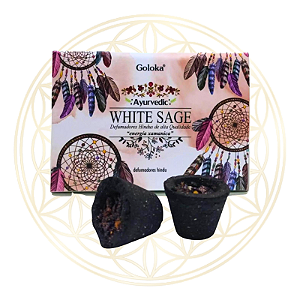 Defumador Goloka Hindu - WITE SAGE | SÁLVIA BRANCA