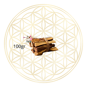 Palo Santo Incenso 100% Natural Madeira Sagrada do Peru 100g