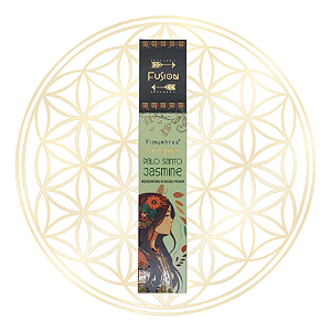 Incenso Golden Nag Vareta Linha Fusion Palo Santo e Jasmine