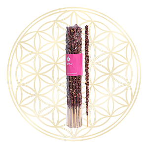 Incenso Sagrada Madre Linha Artesano Rosas 20 varetas