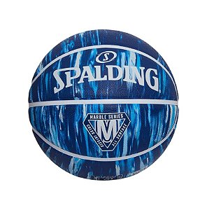Bola Basquete Spalding Marble - Azul Marinho
