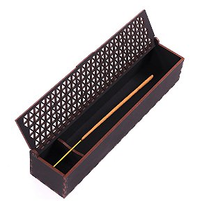 Porta Incenso Triangulo - Black