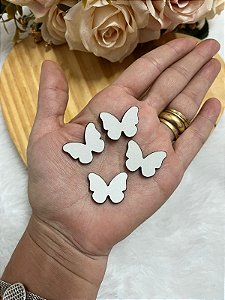 KIT 50 UNIDADES - Mini TAG para decoração Borboletas