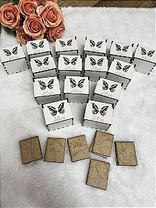 Lembrancinha Jardim Encantado – Jogo da Memória Infantil (Kit 10)