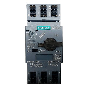 Interruptor Automático Disjuntor 3RV2011-1AA20 SIEMENS