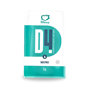 Lubrificante D4 Sachê - 1 Unidade de 5g
