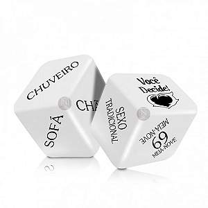 Dado Duplo Jogo Cubo do Amor Hot
