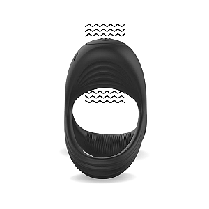 Anel Peniano em Silicone com 1 Vibração (Para Pênis Grossos)