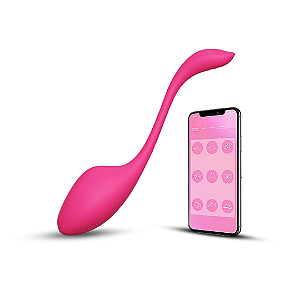 Vibrador Controle por APP à Longa Distância com 10 Vibrações - Recarregável