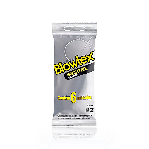 Preservativo Sensitive Extra Fino Blowtex - 6 Unidades