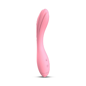 Born To Feeling - Vibrador de Ponto G em Silicone Super Soft Recarregável - Rosa