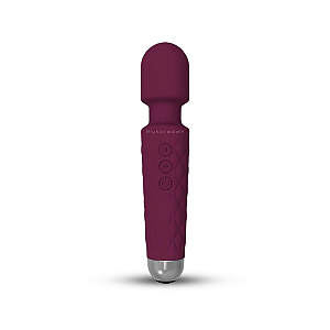 Massageador Varinha Mágica com 20 Vibrações - Recarregável