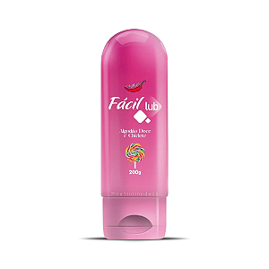 Lubrificante Fácil Lub Beijável Sabores - 200g