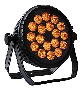 Refletor Led Slim 18x18w Rgbwa + uv Ip65 (a Prova D'agua) 127/220v