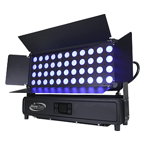 4 Ribalta Wash Light P5 Led Outdoor 44x18w Rgbwa+UV Com Case