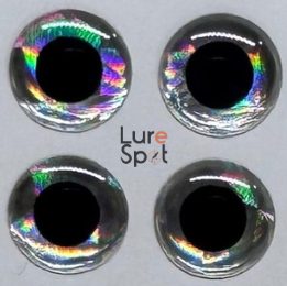 4.5mm - Prateado / Íris preta