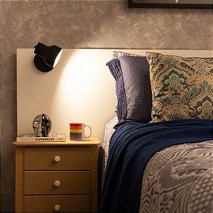 Arandela de Parede Elizabeth Com Cúpula Articulada