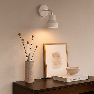 Arandela de Parede Elizabeth Com Cúpula Fixa