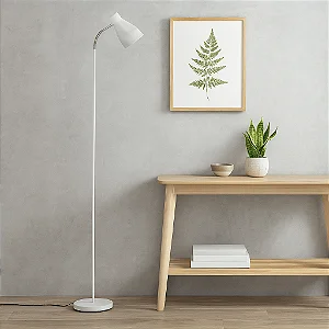 Luminária de Piso Amélia com Cúpula Articulada