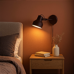 Arandela de Parede Marie Com Cúpula Articulada