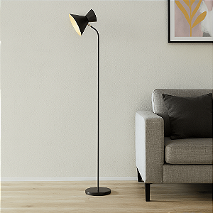 Luminária de Piso Tarsila Com Cúpula Articulada