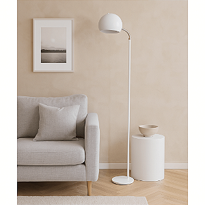 Luminária de Piso Gardner Com Cúpula Articulada