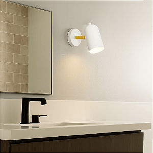 Arandela de Parede Ewa Com Cúpula Articulada