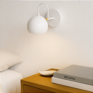 Arandela de Parede Jock Com Cúpula Articulada