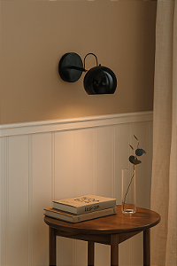 Arandela de Parede Jock Com Cúpula Articulada