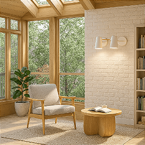 Arandela de Parede Anani Com Cúpula Articulada