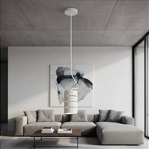 Luminária Pendente Fridela com Haste Curvada