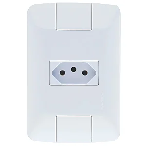 Conjunto 4x2 com 1 Tomada 2P+T Tramontina Aria 20A