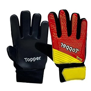 Luva Goleiro Infantil Topper Laranja - Tam 6