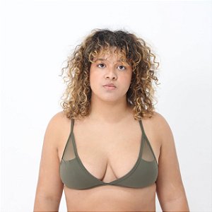 Top split - Verde Militar