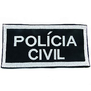 Distintivo da Policia Civil Costas