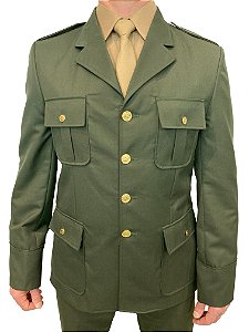 Jaqueta Verde Oliva - Artigos Militares, Fardas, Uniformes Militares,  Fardas Militares