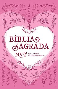 Bíblia Sagrada NVT / LN- Coração Rosa