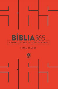 Biblia365 Letra Grande - Vermelha