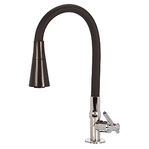 Torneira De Cozinha Gourmet Silicone 1/4 Luxo Bancada Mesa