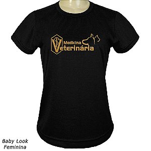 Camiseta Medicina Veterinária Malha Fria Formandos