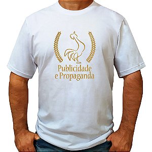 Camiseta Publicidade E Propaganda Malha Fria Formandos