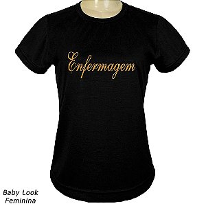 Camiseta Enfermagem Malha Fria Formandos