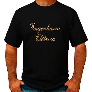 Camiseta Engenharia Elétrica Malha Fria Formandos