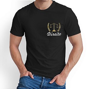 Camiseta Direito Estampada Dtf Malha Fria Formandos