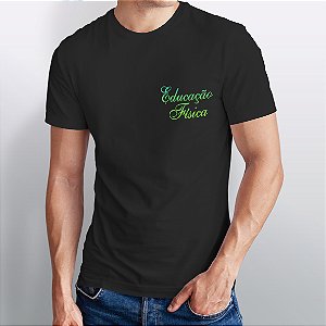 Camisa Educação Física Dtf Formandos Malha Fria