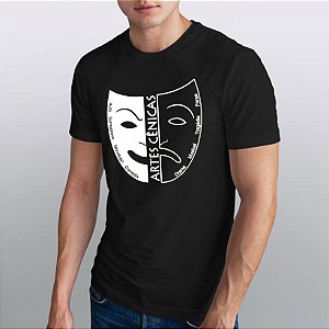 Camiseta Malha Algodão Penteado Formandos Artes Cênicas