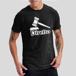 Camiseta Direito Formandos Malha Algodão Penteado